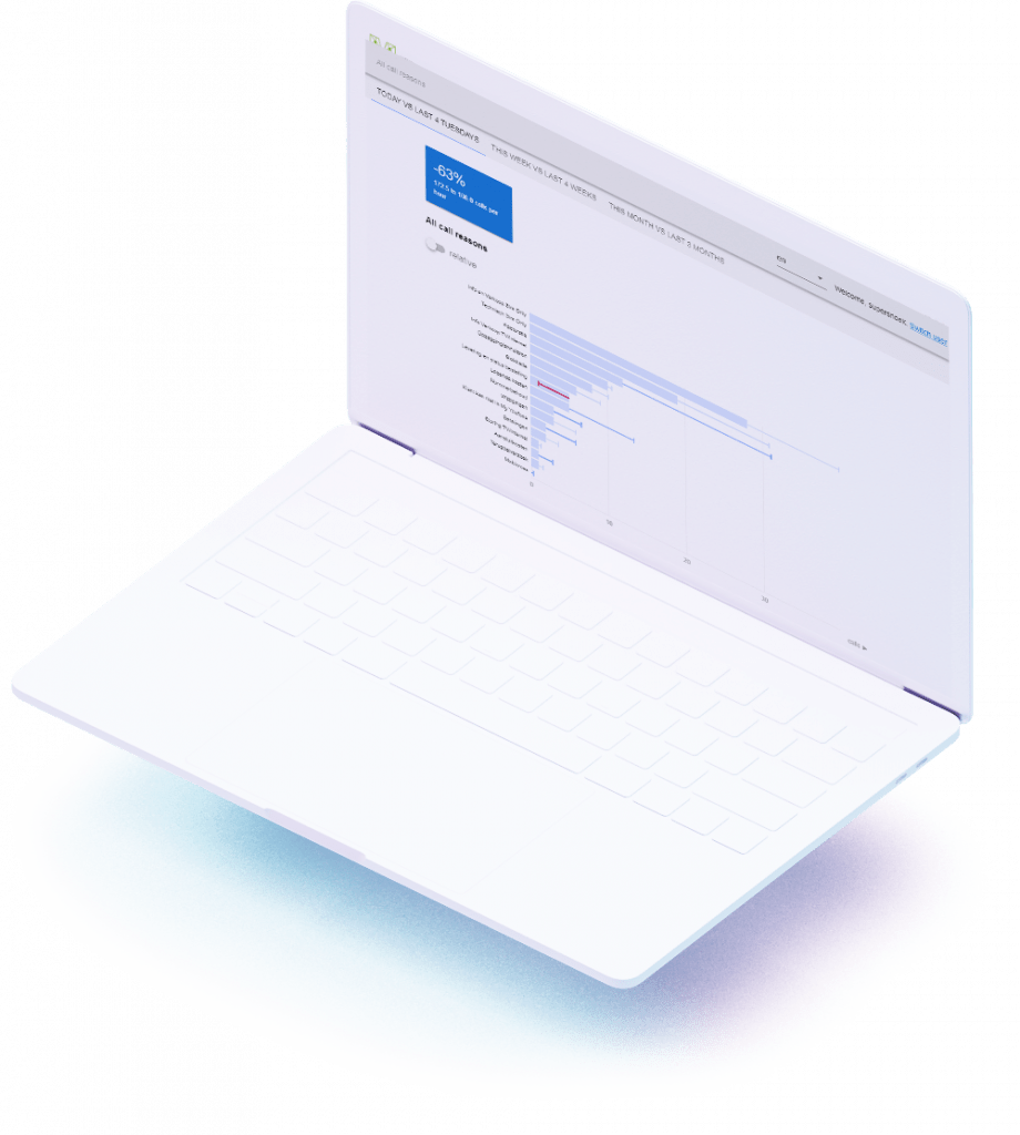 Klant case VANAD Engage en machine learning 1 snoke mockup