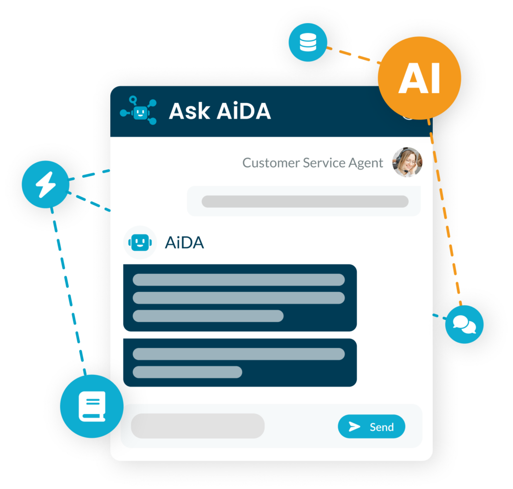 AI Sales Assistant 7 AiDA Ask AiDA Stylized visual 1