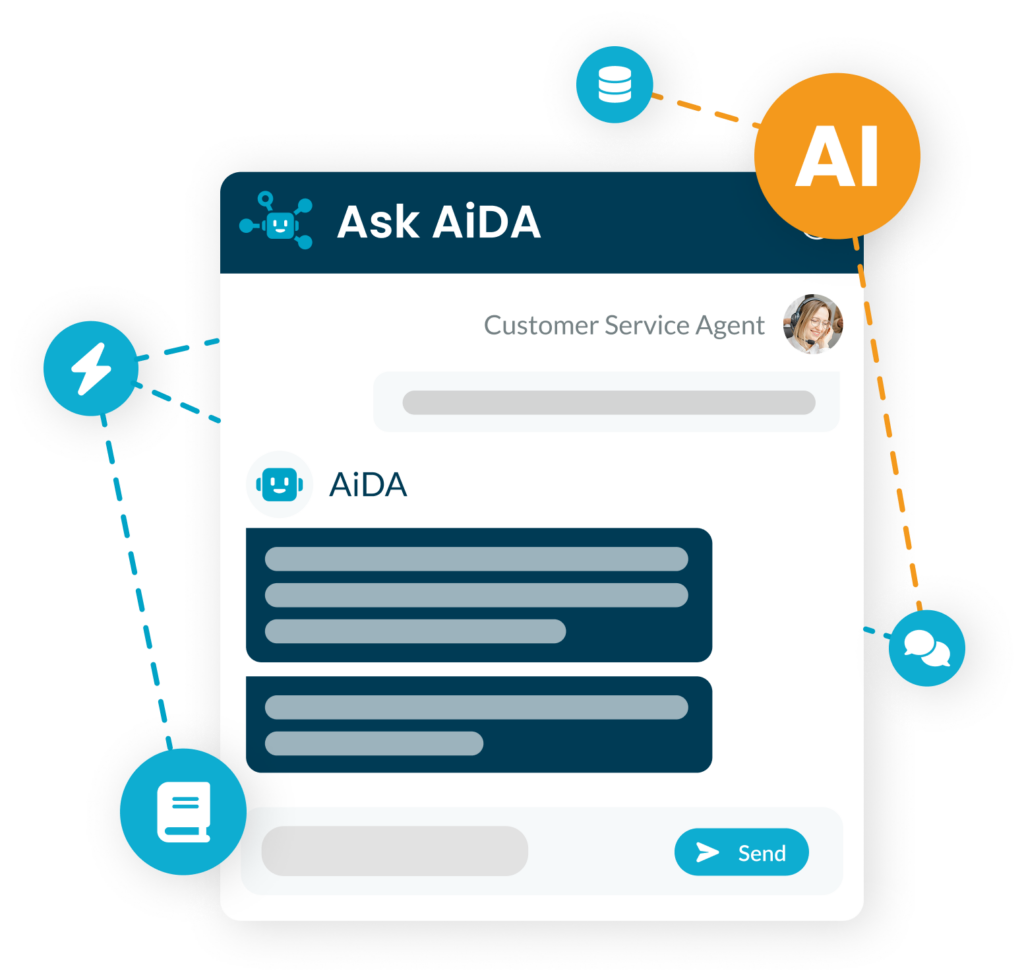 AI Sales Assistant 7 AiDA Ask AiDA Stylized visual 1